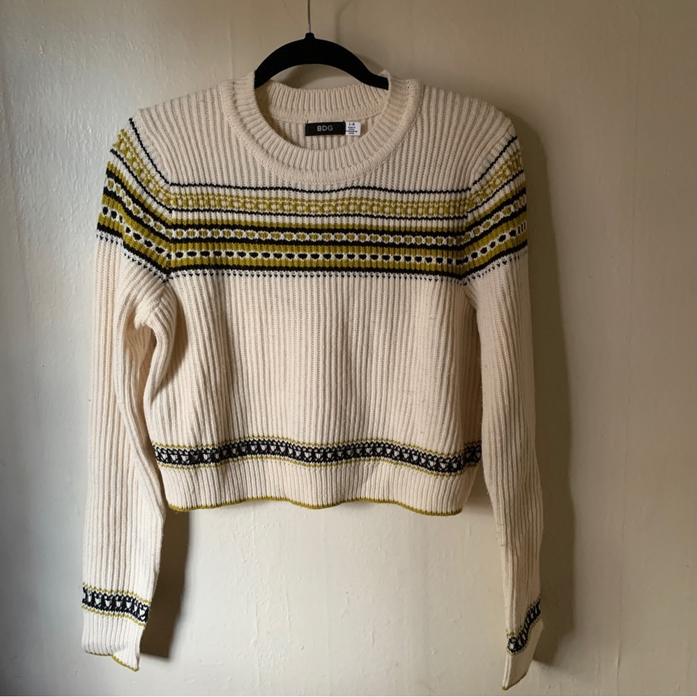 BDG Cropped Sweater (Size L but fits like an S/M!)